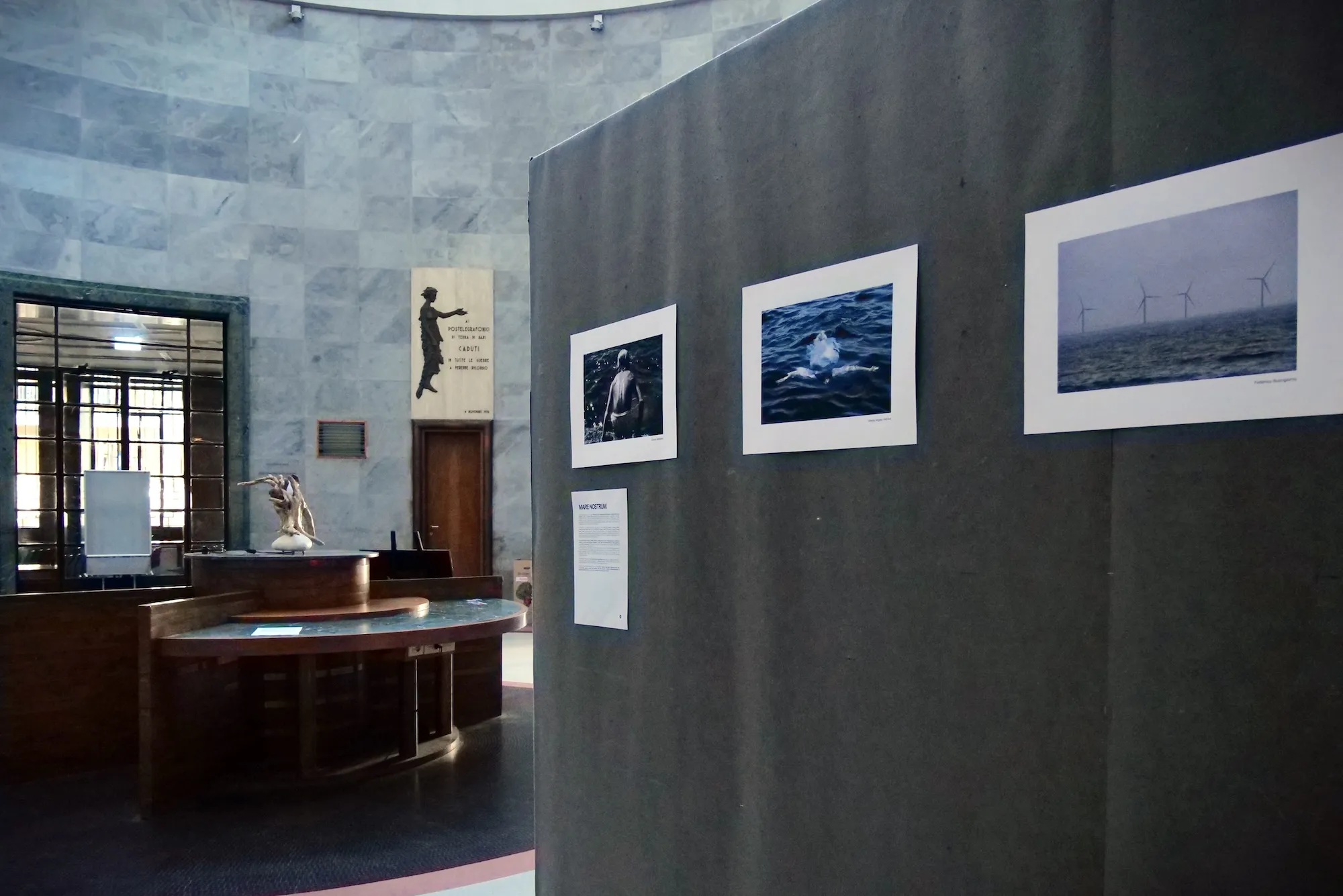 Opere esposte alla mostra Mare Nostrum