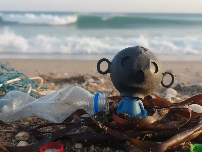 Eredità indistruttibile: la plastica è il fossile del futuro