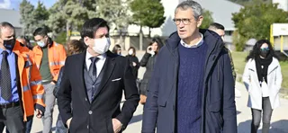 Il sindaco di Laterza visita l'impianto di potabilizzazione del Sinni